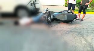 Perece motociclista al chocar y caer de su unidad, en Temixco. Noticias en tiempo real