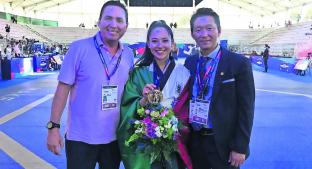 Ana Zulema sube al podio durante Grand Prix de Taekwondo en Roma. Noticias en tiempo real