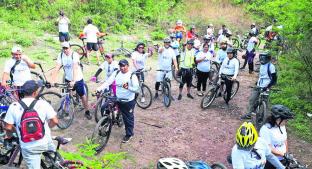 Cientos de ciclistas se suman a rodada ecológica, en Morelos. Noticias en tiempo real