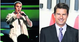 Justin Bieber reta a una pelea a Tom Cruise. Noticias en tiempo real