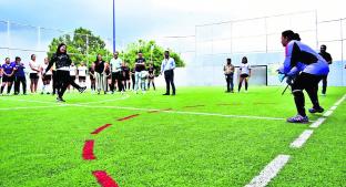 Trabajadoras del Poder Ejecutivo se sumaron al Torneo de Futbol Femenil. Noticias en tiempo real