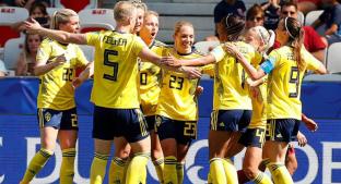 Suecia y Canadá se ven las caras en el Mundial Femenil de Futbol Francia 2019. Noticias en tiempo real