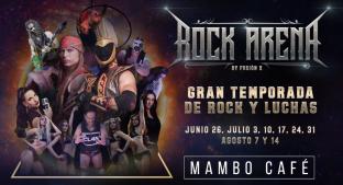 Rock Arena, el espectáculo de lucha libre y música rock que llega para quedarse. Noticias en tiempo real