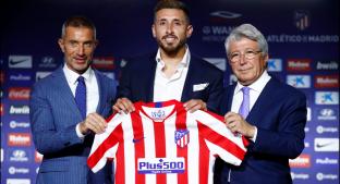 Héctor Herrera fue presentado con el Atlético de Madrid. Noticias en tiempo real