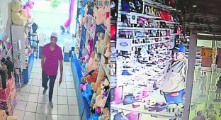 Delincuente solitario causa alboroto en comercios de Morelos; policía no logra capturarlo. Noticias en tiempo real