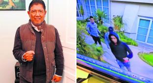 Juan Osorio revela video del violento asalto a su casa. Noticias en tiempo real