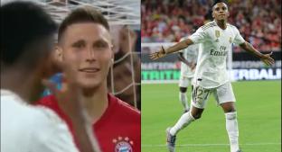 Futbolista del Bayern se burla de delantero del Real Madrid. Noticias en tiempo real