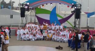 Bandera de México ya ondea en Lima para los Juegos Panamericanos. Noticias en tiempo real