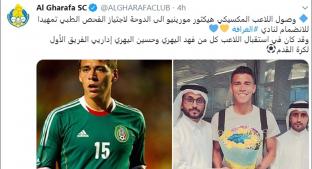 Héctor Moreno deja el futbol europeo y llega a Qatar. Noticias en tiempo real