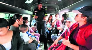 Buscan proteger a las mujeres del acoso con operativos, en transporte público del Edomex. Noticias en tiempo real