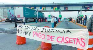 Transportistas toman casetas en la México-Pachuca, exigen mayor seguridad en autopistas. Noticias en tiempo real