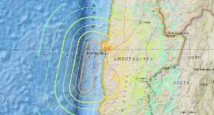 Temblor de 6.6 grados sacude la capital chilena . Noticias en tiempo real