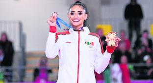 Espectacular rutina de Karla Díaz se lleva la medalla de bronce, en Gimnasia Rítmica . Noticias en tiempo real