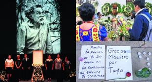 Despiden y rinden tributo al pintor y activista Francisco Toledo, en Oaxaca. Noticias en tiempo real