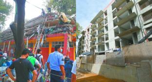 Reconstrucción del Multifamiliar Tlalpan casi listo, vecinos logran levantar su hogar. Noticias en tiempo real