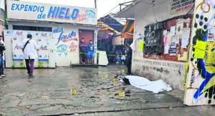 Asesinan a balazos a vendedor de hielo en mercado de Iztapalapa . Noticias en tiempo real