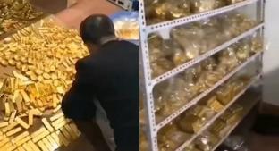 Policía anticorrupción decomisa trece toneladas de oro en casa de funcionario de China. Noticias en tiempo real