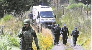 Policías buscaban talamontes y en su lugar encuentran a dos ejecutados, en Tlalpan . Noticias en tiempo real