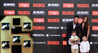 Messi recibió su sexta Bota de Oro. Noticias en tiempo real