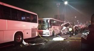 Testimonios del brutal choque entre tres autobuses en la México - Pachuca. Noticias en tiempo real