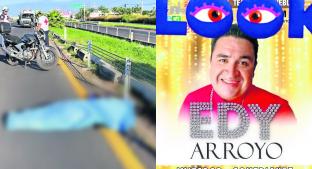 Muere atropellado en Morelos 'Edy Arroyo', comediante e imitador mexicano  . Noticias en tiempo real