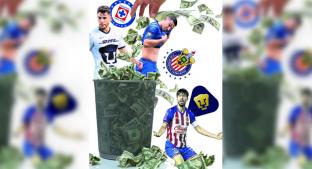 Chivas, Cruz Azul y Pumas gastaron más de 20 millones de dólares y ni calificaron. Noticias en tiempo real