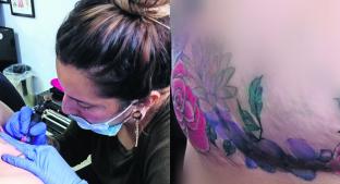 InkSanarte, donde las víctimas de cáncer de mama tatúan sus heridas . Noticias en tiempo real