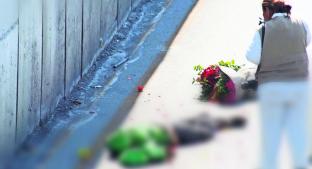 Cadáver de vendedor queda en lecho de rosas tras ser atropellado, en la autopista México-Acapulco. Noticias en tiempo real