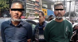 Elemento de la SSC atoran a dos venezolanos implicados en robo a cuentahabientes, en CDMX. Noticias en tiempo real