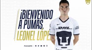 Leonel López es nuevo jugador de los Pumas . Noticias en tiempo real