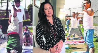 Atala ayuda a reos del Penal de Santiaguito con clases de yoga, pintura y fotografía. Noticias en tiempo real