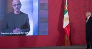 Microsoft anuncia inversión en México por mil 100 mdd, para digitalizar al país. Noticias en tiempo real