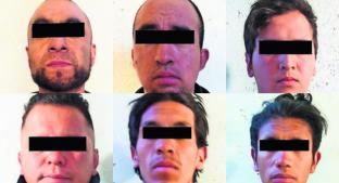 Atoran a siete hombres acusados de secuestrar a un taxista en calles del Edomex. Noticias en tiempo real