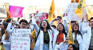 Estudiantes de medicinas de la CDMX y Puebla exigen justicia por sus compañeros asesinados. Noticias en tiempo real