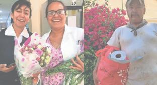 Arman trueque de arreglos florales por alimentos en Estado de México. Noticias en tiempo real