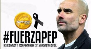 Equipos envían sus condolencias a Pep Guardiola. Noticias en tiempo real