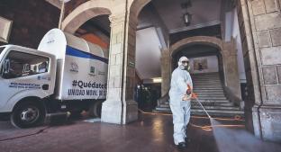 Hacen limpieza profunda a Palacio de Gobierno de Cuauhtémoc Blanco, en Morelos. Noticias en tiempo real
