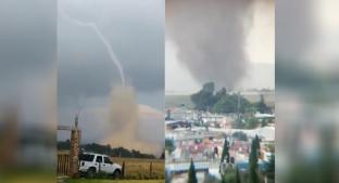 Detectan presencia de tornados en Puebla durante el fin de semana, uno fue de agua. Noticias en tiempo real