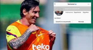 Desactivan cuenta de Instagram de Messi . Noticias en tiempo real