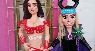 Crean piñata de Fabiola Martínez, el "Karma" de Karla Panini . Noticias en tiempo real