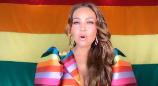 Thalía da banderazo virtual a la XLII Marcha del Orgullo LGBTTTI+, en la CDMX. Noticias en tiempo real