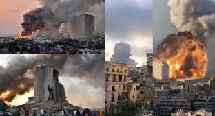 Videos que muestran el poder destructivo de la explosión en Beirut, reportan 73 muertos. Noticias en tiempo real