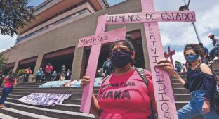 Familiares y activistas exigen justicia por los feminicidios de Diana y Jessica, en Edomex. Noticias en tiempo real