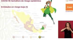Campeche, el primer estado de México en semáforo epidemiológico verde por el Covid. Noticias en tiempo real