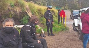 Turistas escapan de asaltantes, en el Nevado de Toluca . Noticias en tiempo real