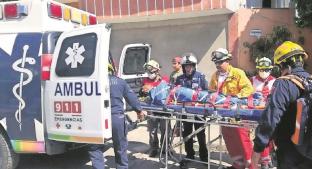 'El Moco' se resbala en una barranca y termina en el hospital, en Morelos. Noticias en tiempo real