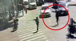 Video de la balacera en Patriotismo por ataque de asaltante en plaza comercial, en CDMX. Noticias en tiempo real