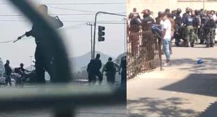 Limpiaparabrisas y franeleros se enfrentan contra policías y desatan balacera en Tecámac. Noticias en tiempo real