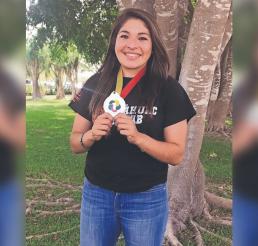 Guadalupe Catzin, la karateca morelense que conquista el podio con oro en Turquía