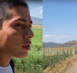 VIDEO: Youtuber cruza Lago de Pátzcuaro caminando